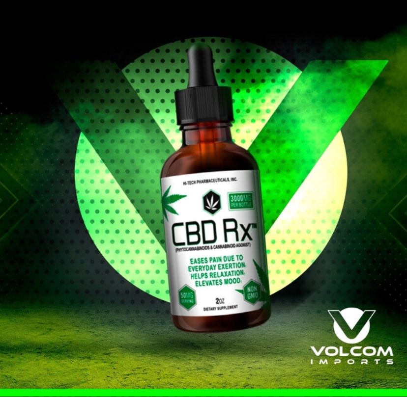 CBD RX 3000mg (60 Doses LÍQUIDO) HiTech Pharmaceuticals Imports